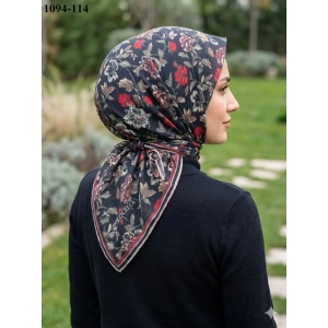 Locella Soft Pamuk Eşarp (Siyah) 1094-114