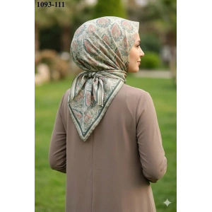 Locella Soft Pamuk Eşarp (Yeşil) 1093-111