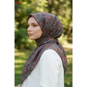 Lopres Dijital Soft Pamuk Eşarp 538-117