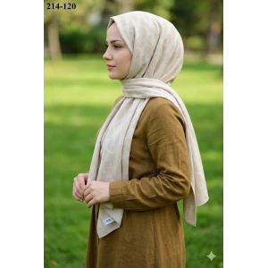 Moda Modern Ayrobin Jakar Şal (Kum Beji) 214-120