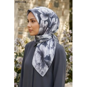 Moon Scarf Soft Pamuk Eşarp (Siyah) 1032-114