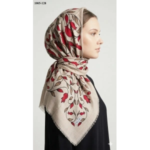 Polo İst Desenli Flamlı Pamuk Eşarp 1005-128