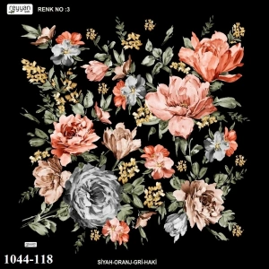 Reyyan İpek Desenli Oyalık Yazma 1044-118