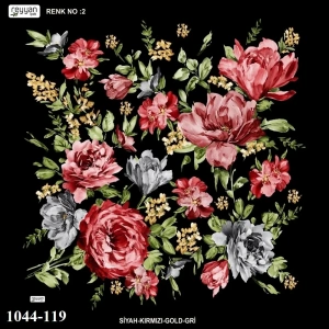 Reyyan İpek Desenli Oyalık Yazma 1044-119