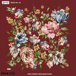 Reyyan İpek Desenli Oyalık Yazma 1044-134