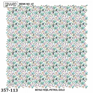 Reyyan İpek Desenli Oyalık Yazma 357-113