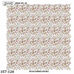 Reyyan İpek Desenli Oyalık Yazma 357-120
