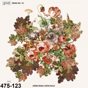 Reyyan İpek Desenli Oyalık Yazma 475-123