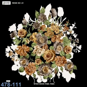 Reyyan İpek Desenli Oyalık Yazma 478-111
