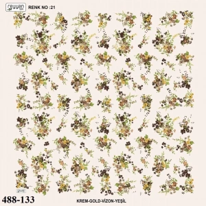 Reyyan İpek Desenli Oyalık Yazma 488-133