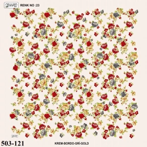 Reyyan İpek Desenli Oyalık Yazma 503-121