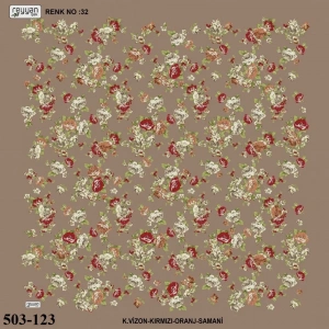 Reyyan İpek Desenli Oyalık Yazma 503-123