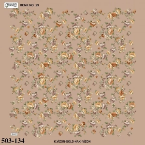 Reyyan İpek Desenli Oyalık Yazma 503-134