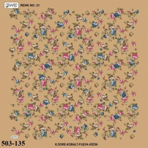 Reyyan İpek Desenli Oyalık Yazma 503-135