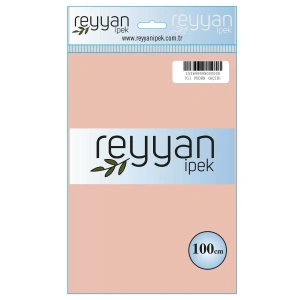 Reyyan İpek Düz Renk Oyalık Yazma reyyan-011 (pudra açık)