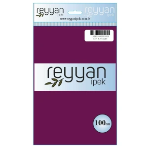 Reyyan İpek Düz Renk Oyalık Yazma reyyan-027 (k. violet)