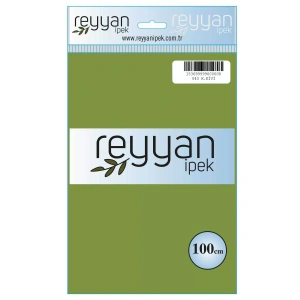 Reyyan İpek Düz Renk Oyalık Yazma reyyan-043 (k. kivi)