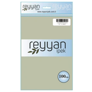 Reyyan İpek Düz Renk Oyalık Yazma reyyan-047 (a. haki)