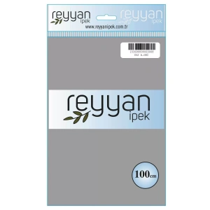Reyyan İpek Düz Renk Oyalık Yazma reyyan-052 (a. gri)