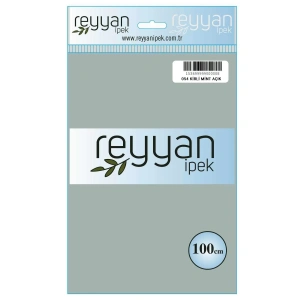 Reyyan İpek Düz Renk Oyalık Yazma reyyan-054 Kirli Mint Açık