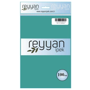 Reyyan İpek Düz Renk Oyalık Yazma reyyan-059 (açık petrol)