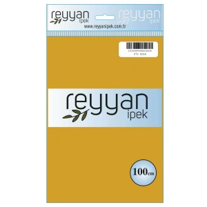 Reyyan İpek Düz Renk Oyalık Yazma reyyan-076 (gold)
