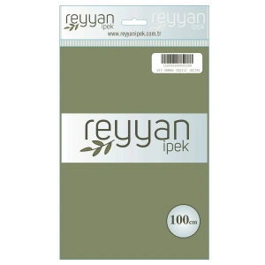 Reyyan İpek Düz Renk Oyalık Yazma reyyan-109 (kaktüs-a. orman yeşili)