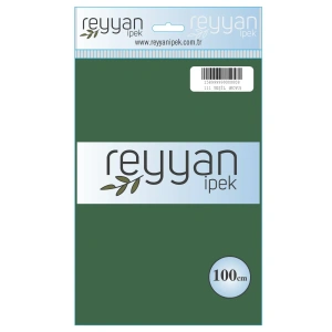 Reyyan İpek Düz Renk Oyalık Yazma reyyan-111 (k. yeşil)