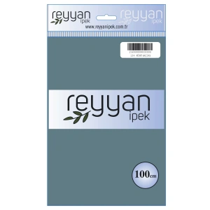 Reyyan İpek Düz Renk Oyalık Yazma reyyan-124 (mint açık-ok. mavisi)