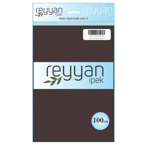 Reyyan İpek Düz Renk Oyalık Yazma reyyan-134 Bitter (Koyu)