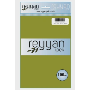 Reyyan İpek Düz Renk Oyalık Yazma reyyan-139 (k Fıstık yeşili