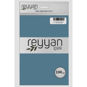 Reyyan İpek Düz Renk Oyalık Yazma reyyan-156 (okyanus mavi)