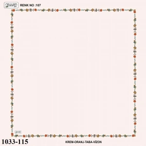 Reyyan İpek İçi Boş Desenli Oyalık Yazma 1033-115