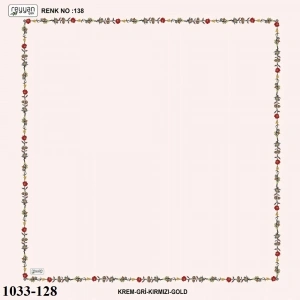 Reyyan İpek İçi Boş Desenli Oyalık Yazma 1033-128
