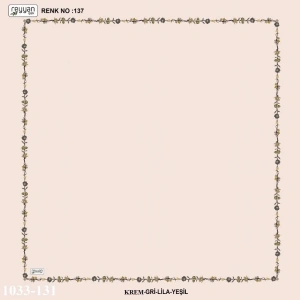 Reyyan İpek İçi Boş Desenli Oyalık Yazma 1033-131