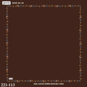 Reyyan İpek İçi Boş Desenli Oyalık Yazma 221-113
