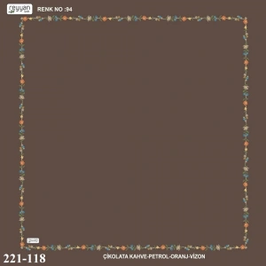 Reyyan İpek İçi Boş Desenli Oyalık Yazma 221-118
