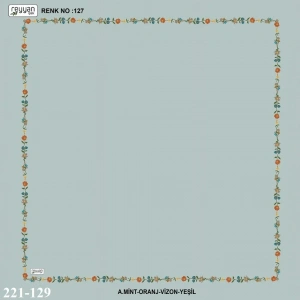 Reyyan İpek İçi Boş Desenli Oyalık Yazma 221-129