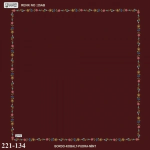 Reyyan İpek İçi Boş Desenli Oyalık Yazma 221-134