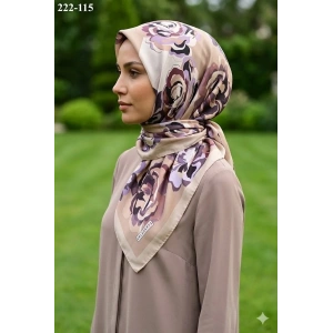 Velscarfs Soft Pamuk Parla Eşarp (Bej) 222-115