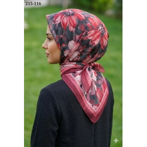Velscarfs Soft Pamuk Parla Eşarp (Bordo) 215-116