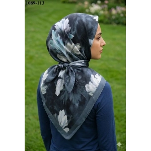 Velscarfs Soft Pamuk Parla Eşarp (Gri) 1089-113