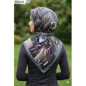 Velscarfs Soft Pamuk Parla Eşarp (Gri) 223-115