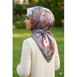 Velscarfs Soft Pamuk Parla Eşarp (Gri) 225-111