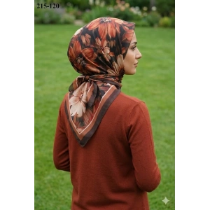Velscarfs Soft Pamuk Parla Eşarp (Kahve) 215-120