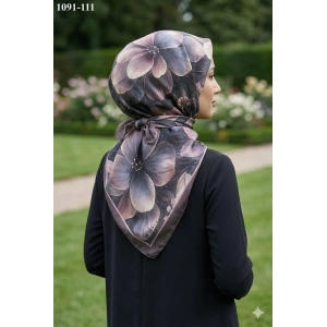 Velscarfs Soft Pamuk Parla Eşarp (Kahverengi) 1091-111
