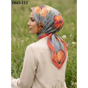 Velscarfs Soft Pamuk Parla Eşarp (Kiremit) 1043-112