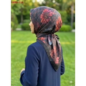 Velscarfs Soft Pamuk Parla Eşarp (Siyah) 1090-114
