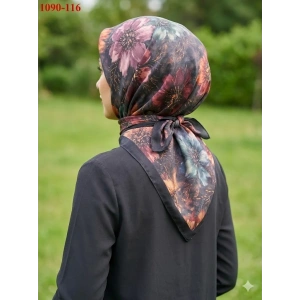 Velscarfs Soft Pamuk Parla Eşarp (Siyah) 1090-116