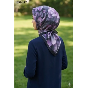 Velscarfs Soft Pamuk Parla Eşarp (Siyah) 1091-117